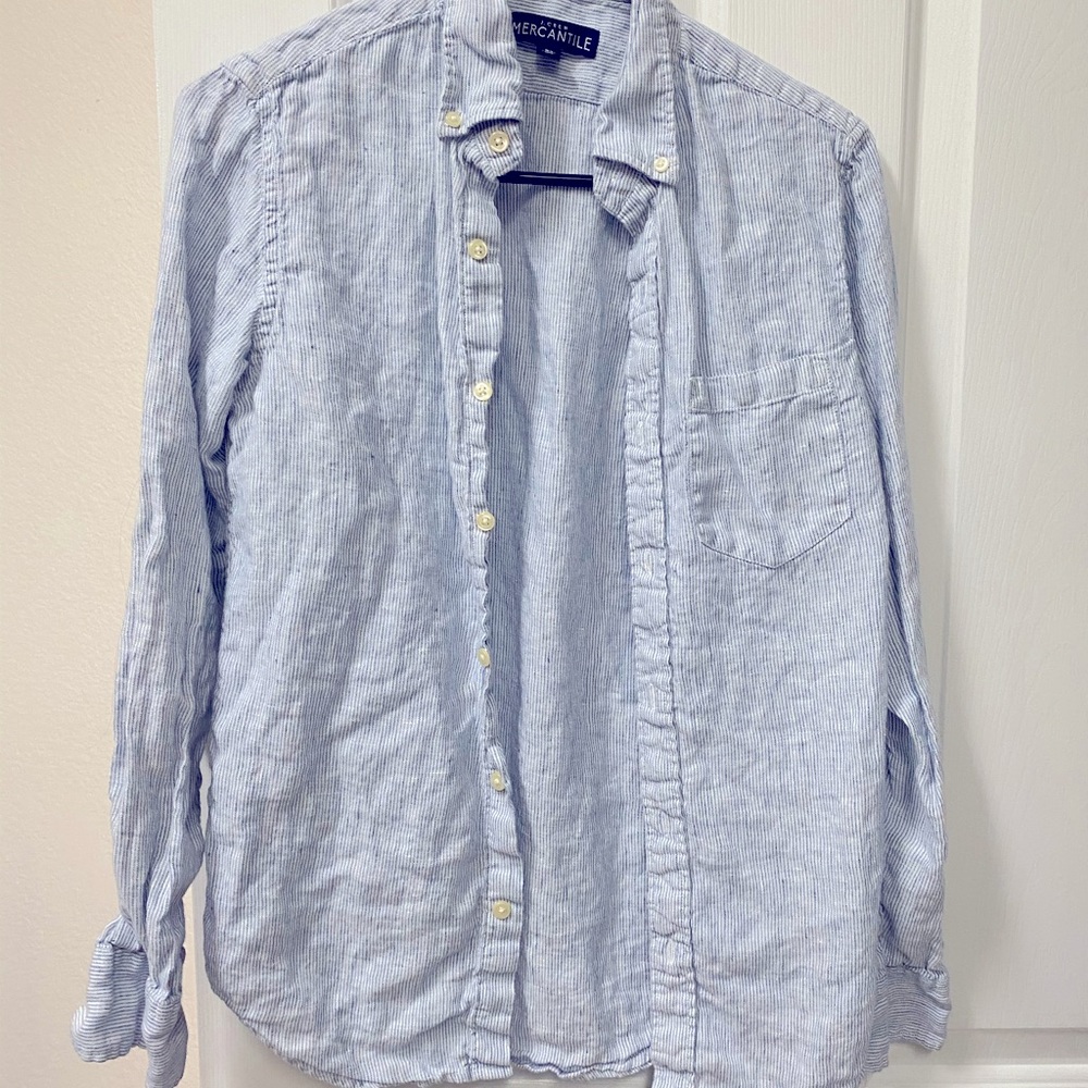 JCREW LINEN SHIRT
